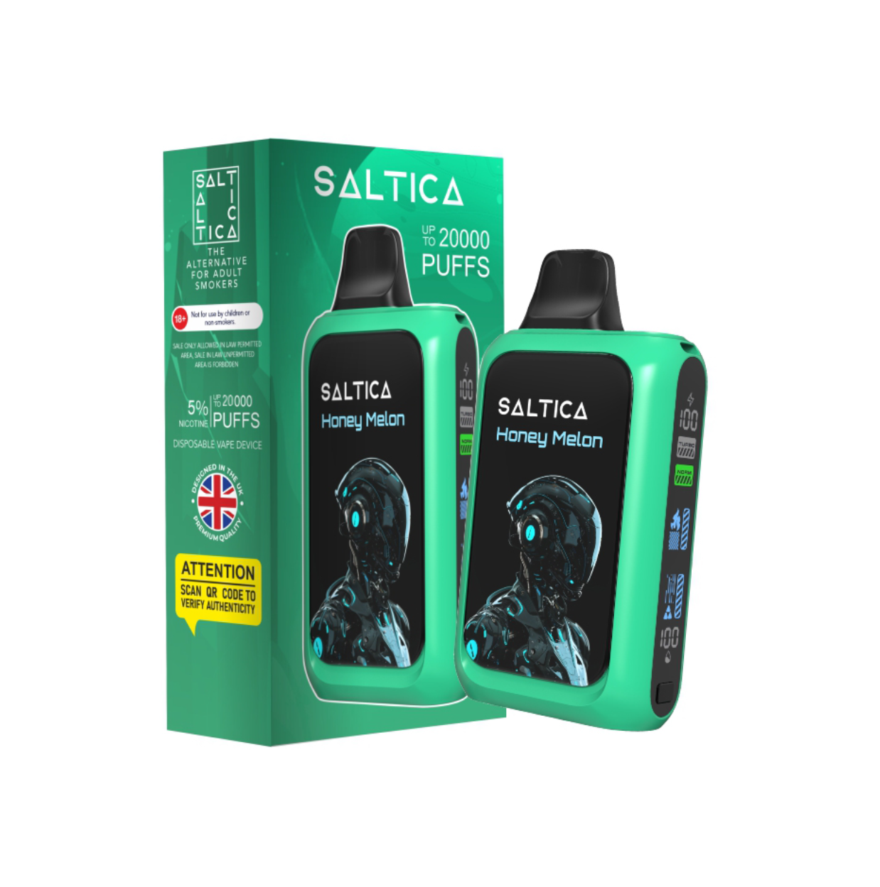 Saltica Cyber 20000 Honey Melon