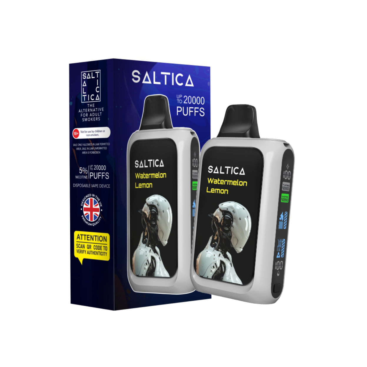 Saltica Cyber 20000 Watermelon Lemon