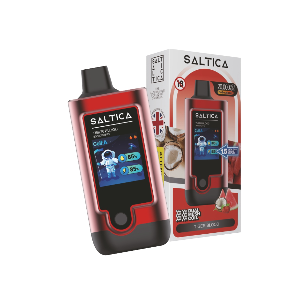 Saltica Digital 20000 Tiger Blood