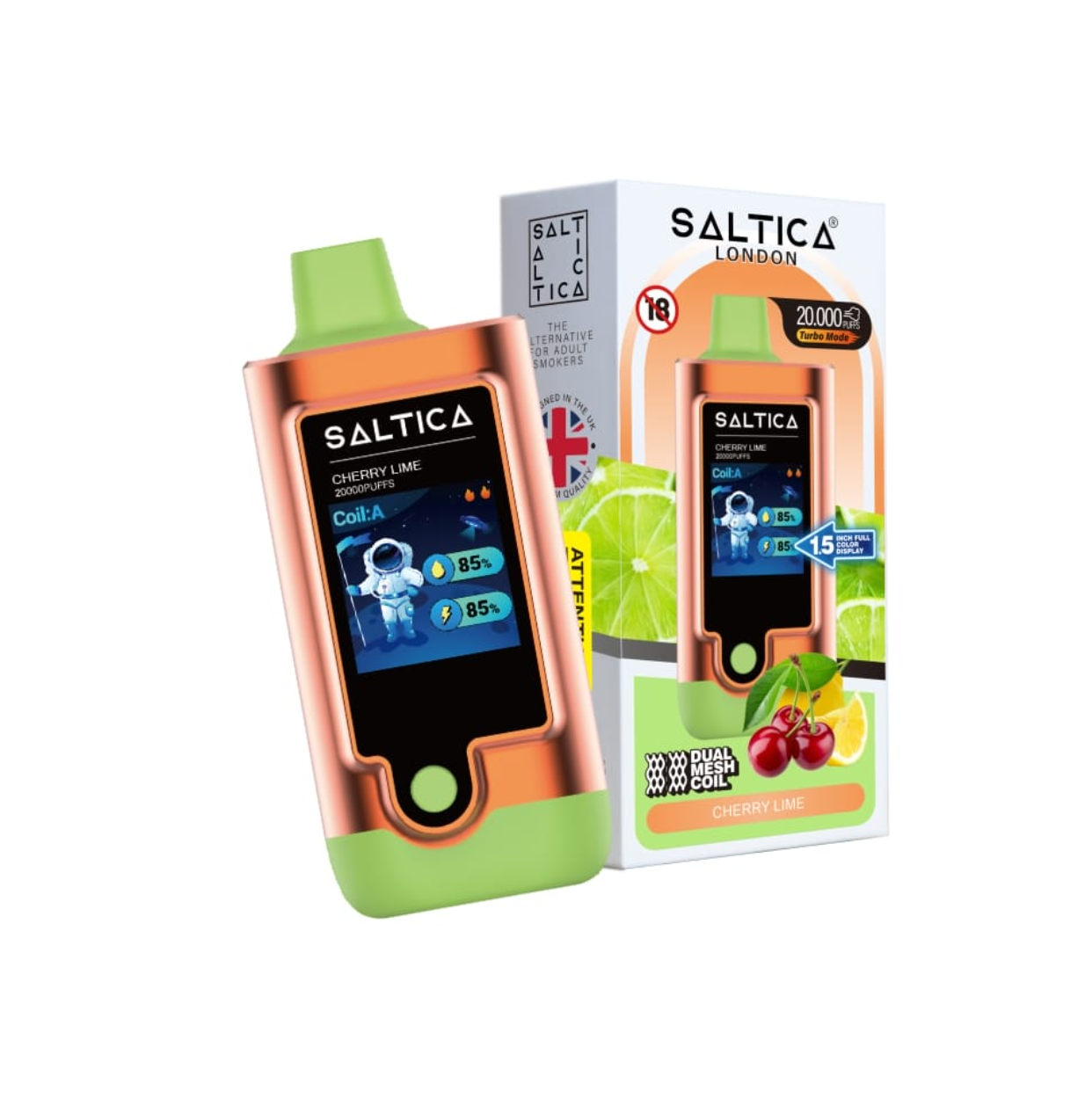 Saltica Digital 20000 Cherry Lime