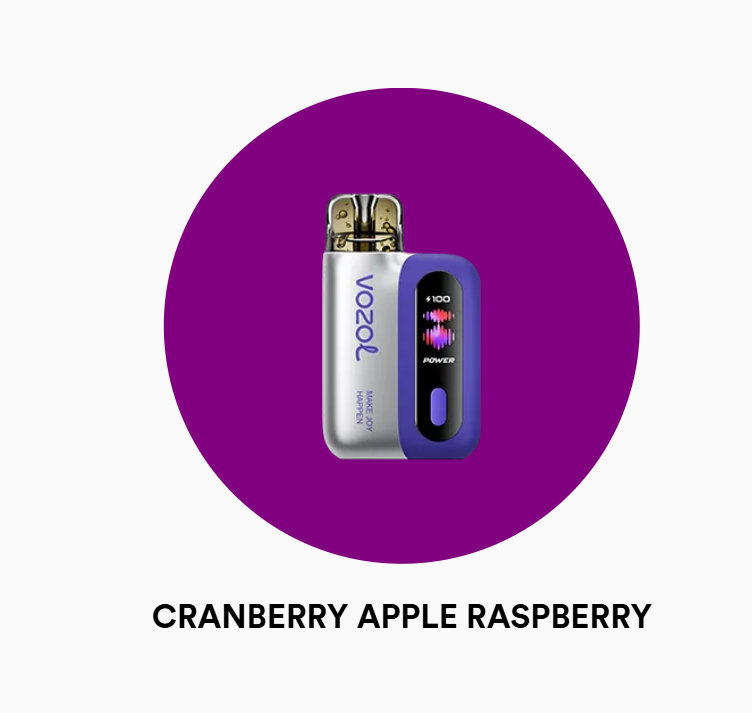 Vozol sleek vision Cranberry Apple Raspberry