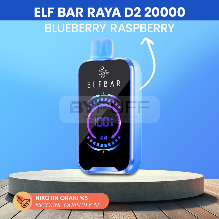 Elf Bar 20000 Blueberry Raspberry