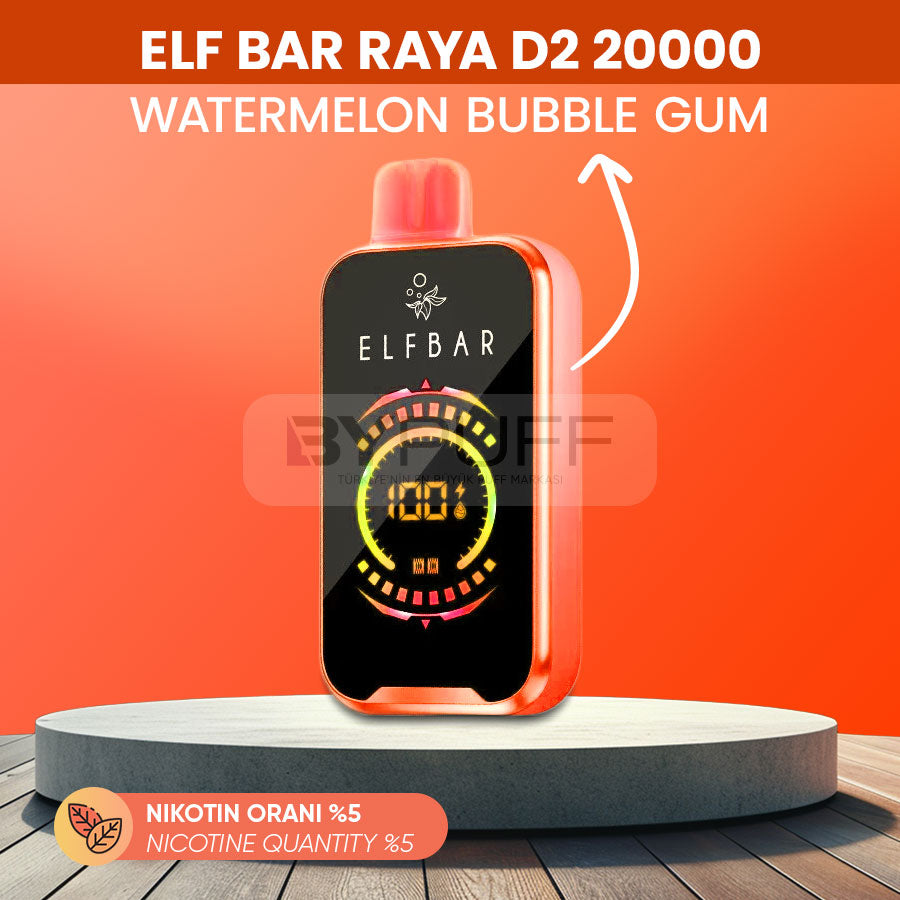 Elf Bar 20000 Watermelon Bubble Gum