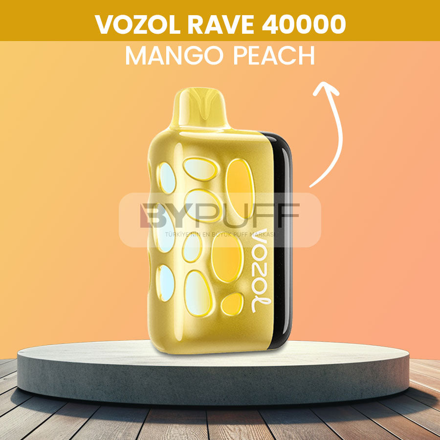 Vozol Rave 40000 Mango Peach