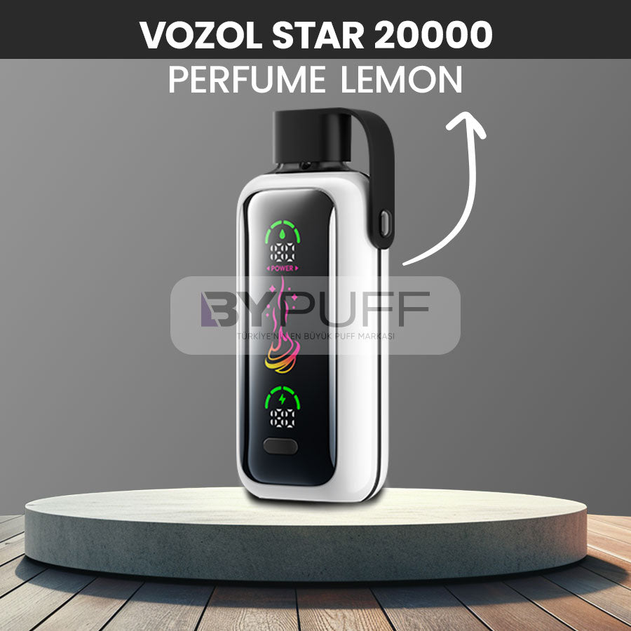 Vozol Star 20000 Perfume Lemon