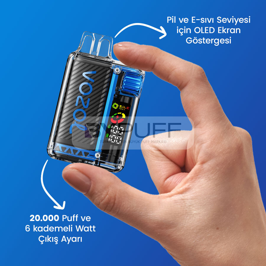 Vozol Vista 20000 Blue Razz Ice